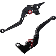 Load image into Gallery viewer, HOT BODIES LEVER SET YAM FZ-07/09 BLACK 81401-2600