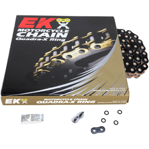 EK CHAIN 520 ZVX3 X 150 LINK BLACK/GOLD 520ZVX3-150KG