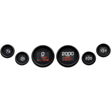 Load image into Gallery viewer, DAKOTA DIGITAL 04-13 FLHT SIX GAUGE  BLK BEZEL MLX-8604-K