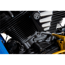 Load image into Gallery viewer, PC RACING FLO FILTER SPIN ON ANODIZED BLK PCS4B