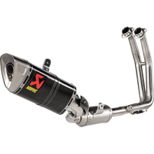 Load image into Gallery viewer, AKRAPOVIC 23-24 GSX-8S RACE FS SS/CF TI END CAP S-S8R1-EEC