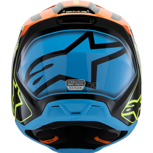 ALPINESTARS HELMET SM3 YTH FRAY B/O/Y M ECE06 8301725-1455-YM