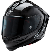 Load image into Gallery viewer, ALPINESTARS (ROAD) S-R10 SOLID HELMET BLK CARB M&amp;G XS 8200124-1902-XS