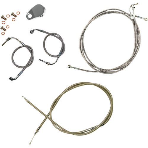 LA CHOPPERS CABLE KIT 15-17 FLTR ABS LA-8050KT-16