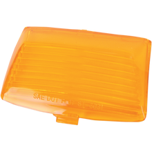 Load image into Gallery viewer, DRAG SPECIALTIES 84-13 FLHT/FLST FRT FEND LIGHT LENS AMB 2040-0589