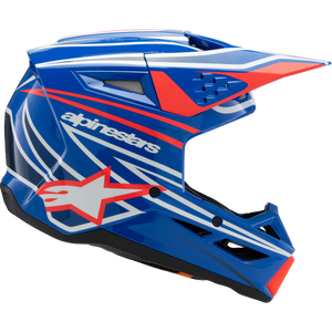 ALPINESTARS HELMETSM3 YTH WURX B/Y/BL/R L ECE06 8302125-7312-YL