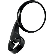 Load image into Gallery viewer, TODDS CYCLE MIRROR SHOOTER 1.25 BLK 0640-0751