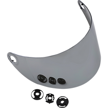 Load image into Gallery viewer, VERSAINSECT go S Gen2 Flat Shield | Chrome Mirror | Anti-Fog | Scratch Resistant | UV/A UV/B Resistant | Motorcycle Helmet Accessory