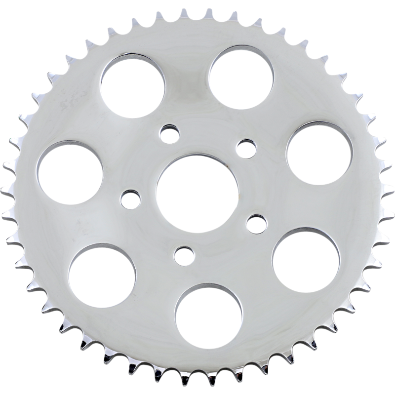 DRAG SPECIALTIES 86-99 46T CHR REAR SPROCKET (DISHED) 1210-0381