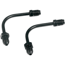Load image into Gallery viewer, GOODRIDGE LONG 90 DEG. TUBE ADAPTER BLACK P691-03BK