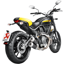 Load image into Gallery viewer, AKRAPOVIC 15-22 SCRAMBLER SO TI/TI BLK DUAL S-D8SO4-CUBTBL/1