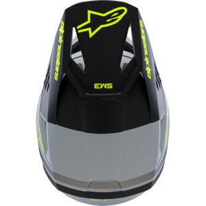 ALPINESTARS HELMET SM3 YTH RADIUM G/B/Y S  ECE06 8301925-9510-YS