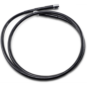 DRAG SPECIALTIES BLACK S/S BRAKE LINE 47