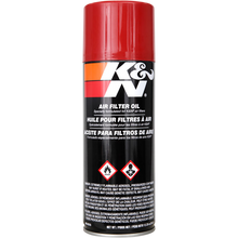 Load image into Gallery viewer, K&amp;N Filters Air Filter Oil - 12.25oz - Aerosol Spray Can, Black (99-0516)