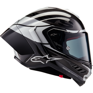 ALPINESTARS (ROAD) S-R10 ELEMENT HELMET CARB/SIL/BK XL 8200324-1368-XL