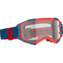 Load image into Gallery viewer, SCOTT USA FURY WFS DARK BLUE/NEON RED CLEAR WORKS 278596-7698113