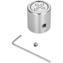 Load image into Gallery viewer, FIGURATI DESIGNS HEEL-TOE SHIFTER COVER SILVER WITH MALTESE CROSS FD41-HTSC-SS
