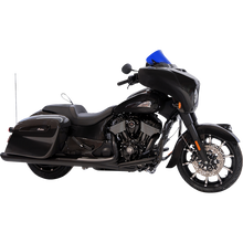 Load image into Gallery viewer, KLOCK WERKS CHIEFTAIN - 14-24 - FLR WINDSHIELD - 10" BLUE KWW-04-0640