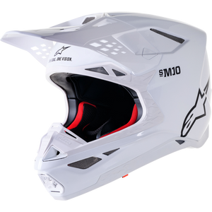 ALPINESTARS HELMET SM10 SOLID WHT S 8300123-2180-S