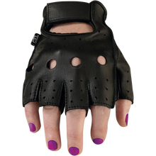 Load image into Gallery viewer, Z1R GLOVE WMN HALF 243 BLK SM SH851W-S