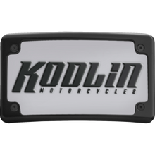 Load image into Gallery viewer, KODLIN TOURING LICENSE PLATE KIT BLACK KUS20100