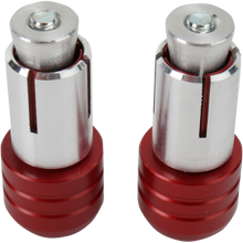 Load image into Gallery viewer, RENTHAL RENTHAL STREET HANDLEBAR ENDS (2) RED E192