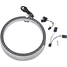 Load image into Gallery viewer, CUSTOM DYNAMICS TRIM RING CHR SEQ TSGNAL PB-7TR-SEQ-1C