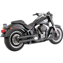 Load image into Gallery viewer, VANCE &amp; HINES MUFFLERS 3"BLK TW SLASH 7-17STFB 46343