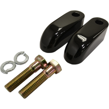 Load image into Gallery viewer, LA CHOPPERS EXTENSION RISER PB 2" BK LA-7416-02B