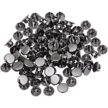 Load image into Gallery viewer, DRAG SPECIALTIES 1/4"ALLEN BOLT HEAD PLUGS(100)CY-CHROME MPB411