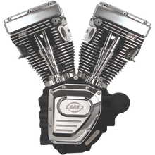 Load image into Gallery viewer, S&amp;S CYCLE ENGINE T124LC BLK 07-16 310-0401A