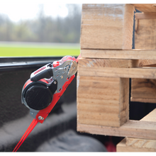 Load image into Gallery viewer, ERICKSON 1x16 1500lb Self Lock Retractable Ratchet Strap w lock hook 01435