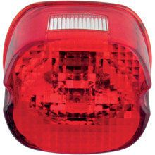 Load image into Gallery viewer, DRAG SPECIALTIES 99-E03 RED T/L LENS TOP WINDOW 0902-6320