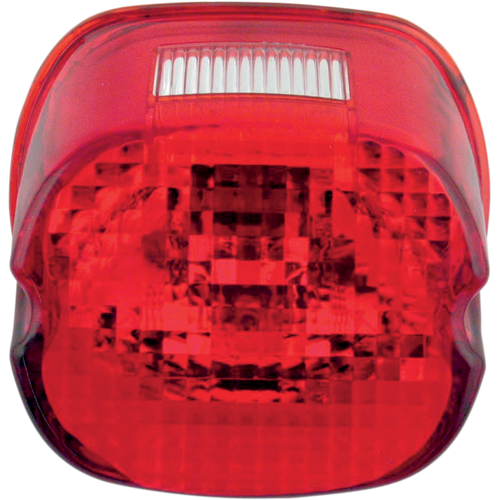 DRAG SPECIALTIES 99-E03 RED T/L LENS TOP WINDOW 0902-6320