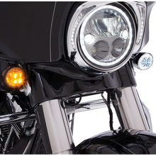 Load image into Gallery viewer, CIRO LLC LIGHT FANG FRT AMB SIGNAL INSERTS 1157 CHR PR 45400