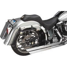 Load image into Gallery viewer, CYCLE VISIONS 00-07 FLST/C/N BLK S/BAG MNTS F/FL BAGS CV-7200A