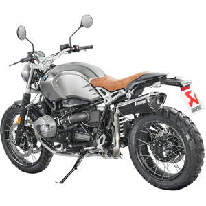 AKRAPOVIC 17-23 SCRAMBLER SO TI BLK W/CF TIP S-B12SO17-HBRBL