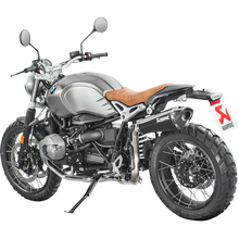 Load image into Gallery viewer, AKRAPOVIC 17-23 SCRAMBLER SO TI BLK W/CF TIP S-B12SO17-HBRBL