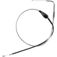 Load image into Gallery viewer, DRAG SPECIALTIES S/STEEL FL IDLE CABLE 5342800B - Motomike Canada