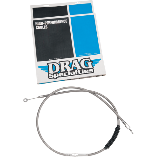 DRAG SPECIALTIES S/STEEL S/TAIL HE CLUTCH CABLE 5321600HE