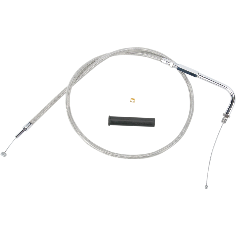 DRAG SPECIALTIES PRE96 S/STEEL THROTTLE CABLE 5330904B