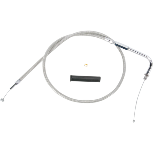 DRAG SPECIALTIES PRE 96 S/STEEL THROTTLE CABLE 5330902B