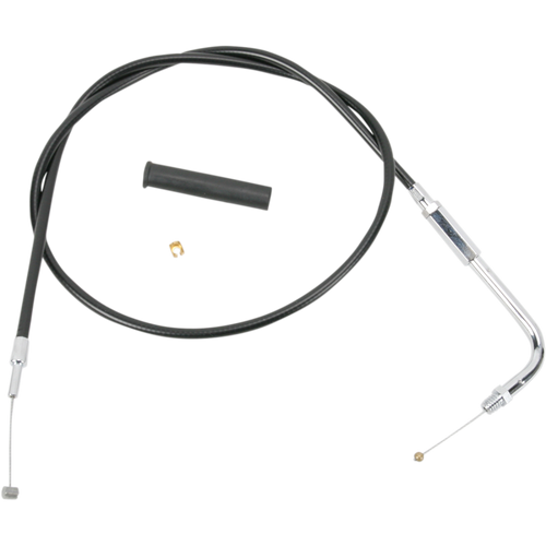 DRAG SPECIALTIES BLACK FXR THROTTLE CABLE 4330500B