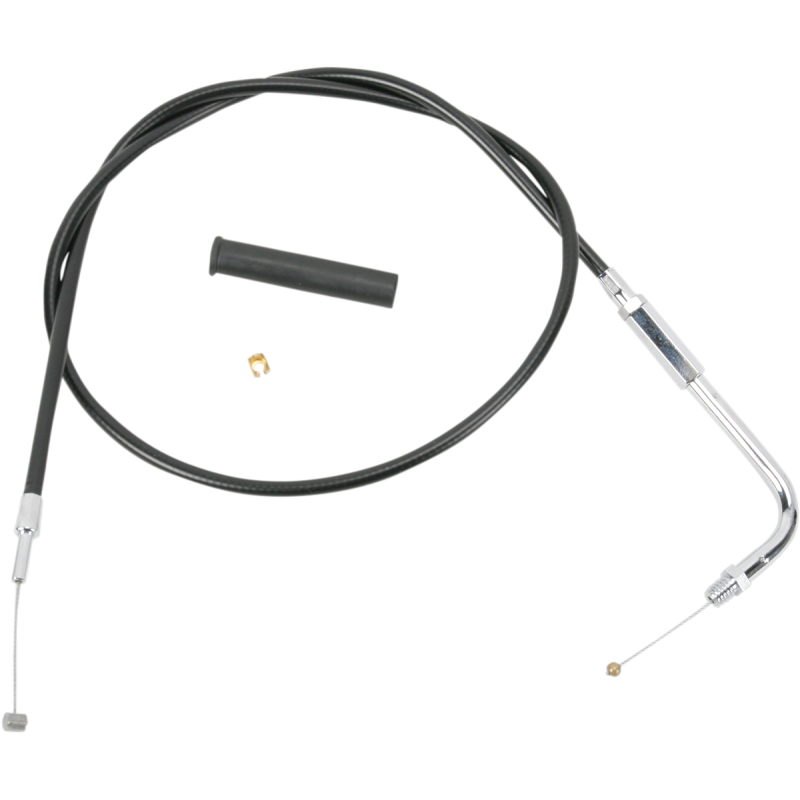 DRAG SPECIALTIES BLACK FXR THROTTLE CABLE 4330500B