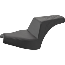 Load image into Gallery viewer, SADDLEMEN Step up Seat - Front Smooth/Rear Lattice - Black- Chief I21-04-173