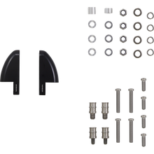 Load image into Gallery viewer, HIGHSIDER ADAPTER MIRROR FAIRING BLACK PAIR 304-029