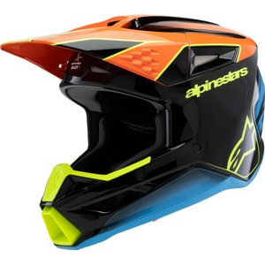 ALPINESTARS HELMET SM3 YTH FRAY B/O/Y M ECE06 8301725-1455-YM