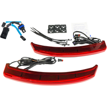 Load image into Gallery viewer, CUSTOM DYNAMICS LIGHT BAGZ REDLENS INDIAN INDBAG-SWP-R