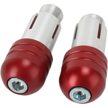 Load image into Gallery viewer, RENTHAL RENTHAL STREET HANDLEBAR ENDS (2) RED E192