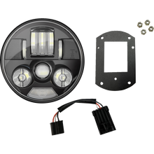 Load image into Gallery viewer, CUSTOM DYNAMICS HEADLIGHT PROBEAM LOW RIDER ST BLACK 5.75" PB-LRST-B